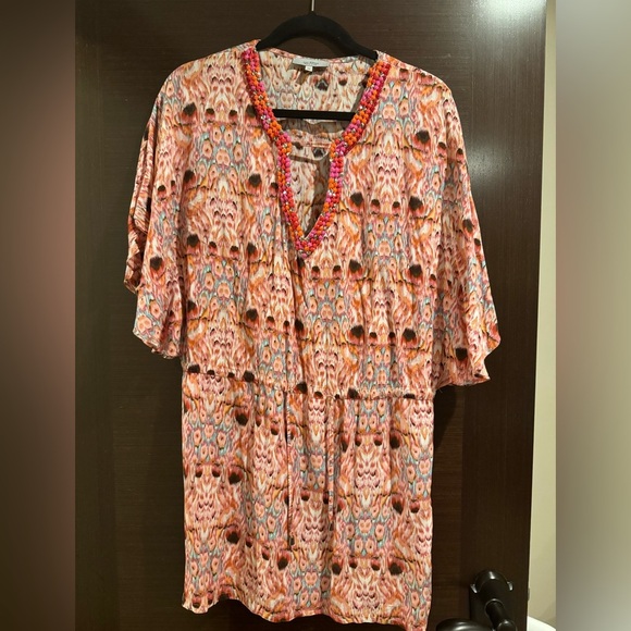 Just Orna Beach Cover-Up Tunic Size French 36 - Picture 4 of 9